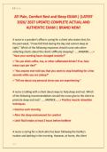 ATI Pain&comma; Comfort Rest and Sleep EXAM &vert; &lbrace;LATEST &NewLine;2026&sol; 2027 UPDATE&rcub; COMPLETE ACTUAL AND &NewLine;AUTHENTIC EXAM &vert; BRAND NEW&excl;