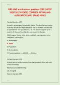 NBC-HWC practice exam questions &lpar;C&S &lbrace;LATEST &NewLine;2026&sol; 2027 UPDATE&rcub; COMPLETE ACTUAL AND &NewLine;AUTHENTIC EXAM &vert; BRAND NEW&excl;&rpar; 