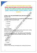 WGU D772 OBJECTIVE ASSESSMENT AND Actual EXAM&NewLine;NEWEST 2026 TEST BANK&vert; D772 STATISTICAL DATA LITERACY&NewLine;OA FINAL WITH COMPLETE 300 REAL EXAM QUESTIONS AND&NewLine;CORRECT VERIFIED ANSWERS&sol; ALREADY GRADED A&plus; &lpar;MOST&NewLine;RECENT&excl;&excl;&rpar;