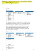 WGU C170 Performance Assessment with Complete Solution&NewLine;&vert; Latest 2026&sol;2027 &vert; 100&percnt; Verified&period;