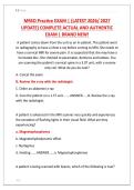 MRSO Practice EXAM &vert; &lbrace;LATEST 2026&sol; 2027 &NewLine;UPDATE&rcub; COMPLETE ACTUAL AND AUTHENTIC &NewLine;EXAM &vert; BRAND NEW&excl; 