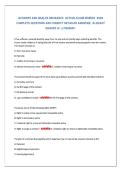 Accident and Health Insurance Exam Study Guide&colon; 2026 Practice Questions & Answers