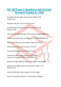 NU 189 Exam 2 Questions with Correct Answers Graded A&plus; 2026