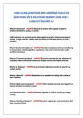 CGSS Exam QuEStionS and anSwErS PraCtiCE&NewLine;QuEStionS with SolutionS nEwESt 2026 2027 &vert;&NewLine;alrEady GradEd a&plus; 