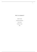 Week 4&colon; Case Assignment II