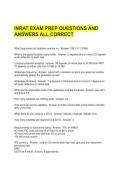 INRAT EXAM PREP QUESTIONS AND ANSWERS ALL CORRECT