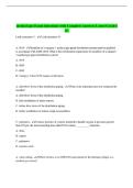 medical gas Exam Questions with Complete Answers Latest Graded A&plus;