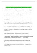 Medical Gas Numbers Exam Questions and Answers Latest Graded A&plus;