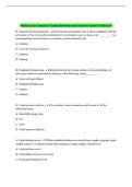 Medical Gas Numbers Exam Questions and Answers Latest Graded A&plus;