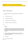 PRN 0004C test bank nursing fundamentals &lpar;9th Editions Craven&rpar; Exam Q&As Latest Update 2026&sol;2027