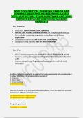 WGU D265 CRITICAL THINKING REASON AND EVIDENCE OBJECTIVE ASSESSMENT &vert; LATEST 2026-2027 ACTUAL EXAM QUESTIONS AND 100&percnt; CORRECT DETAILED ANSWERS &vert; ALREADY GRADED A