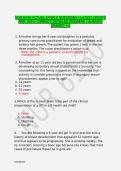 NUR 6130 ACTUAL EXAM 2 QUESTIONS &vert; LATEST UPDATE AND 100&percnt; CORRECT DETAILED ANSWERS &vert; ALREADY GRADED &plus;A