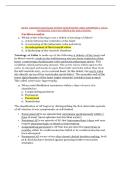 APEA CARDIOVASCULAR STUDY QUESTIONS AND ANSWERS &vert; 2026 UPDATED &vert; WITH COMPLETE SOLUTIONS&period;