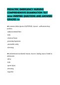 PEDIATRIC&lowbar;EMERGENCY&lowbar;NURSING&lowbar;COMPREHENSIVE&lowbar;EXAMINATION&lowbar;TEST&lowbar;2026