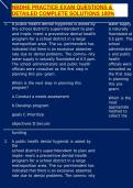 NBDHE PRACTICE EXAM QUESTIONS & DETAILED COMPLETE SOLUTIONS 100&percnt;