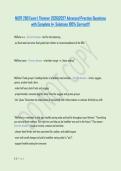 NUTR 280 Exam 1 Theimer 2026&vert;2027 Advanced Practice Questions &NewLine;with Complete A&plus; Solutions 100&percnt; Correct&excl;&excl;&excl; 