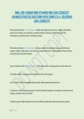 BMAL 590-FOUNDATIONS OF MARKETING EXAM 2026&vert;2027 &NewLine;ADVANCED PRACTICE QUESTIONS WITH COMPLETE A&plus; SOLUTIONS &NewLine;100&percnt; CORRECT&excl;&excl;&excl;