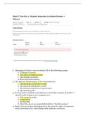 FIN 305 WEEK 7 FINAL PART A&colon; REQUIRES RESPONDUS LOCKDOWN BROWSER &plus; WEBCAM &vert; 2026 UPDATED &vert; 100&percnt; CORRECT&period;