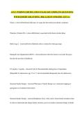 ANCC PMHNP CERTIFICATION EXAM &vert;105 COMPLETE QUESTIONS WITH EXPERT SOLUTIONS &vert; 2026 LATEST UPDATED &vert; GET A&plus;