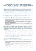 NR568&sol; NR 568 Final Exam &lpar;Latest 2026&sol;2027 Update&rpar; &vert; Complete Exam Questions with Verified Answers and Detailed Rationales &vert; HRT&comma; Contraceptives&comma; Androgens&comma; ED&comma; BPH&comma; STIs&comma; Parkinson's &vert; A&plus; Graded &vert; Chamberlain University&NewLine;&NewLine;