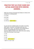 PRACTICE TEST AIC STUDY GUIDE 2026 &NewLine;ACTUAL QUESTIONS WITH VERIFIED &NewLine;ANSWERS&period;