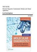 Test Bank - Molecular Diagnostics&colon; Fundamentals&comma; Methods&comma; and Clinical Applications&comma; 4th Edition &lpar;Buckingham&comma; 2026&rpar;&comma; Chapter 1-16 &vert; All Chapters