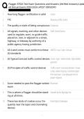 Flagger ATSSA Test Exam Questions and Answers &lpar;Verified Answers&rpar; Updaed &lpar;Actual Exam&rpar; 20252026 LATEST VERSION&excl;&excl;