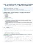 NR565&sol; NR 565 Advanced Pharmacology Midterm Exam &lpar;Latest 2026&sol;2027 Update&rpar; &vert; Complete Exam Questions with Verified Answers and Detailed Rationales &vert; Pharmacokinetics&comma; Pharmacodynamics &vert; A&plus; Graded &vert; Chamberlain University