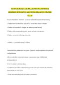NATIONAL BOARD CERTIFICATION EXAM  &vert;  COMPLETE QUESTIONS WITH EXPERT SOLUTIONS &vert; 2026 LATEST UPDATED &vert; GET A&plus;