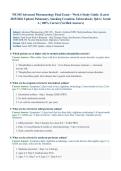 NR565&sol; NR 565 Final Exam Week 6 Study Guide &lpar;Latest 2026&sol;2027 Update&rpar; &vert; Complete Exam Questions with Verified Answers and Detailed Rationales &vert; Pulmonary Pharmacology&comma; Smoking Cessation&comma; Tuberculosis &vert; A&plus; Graded &vert; Chamberlain University&NewLine;&NewLine;