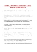 Installer 2 Study Guide Questions And Correct Answers &lpar;Verified Answers&rpar; 2026&sol;2027 