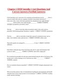 Chapter 1 OSSF installer 1 test Questions And Correct Answers &lpar;Verified Answers&rpar; 2026&sol;2027 