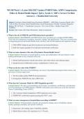 NR548&sol; NR 548 Week 1 &lpar;Latest 2026&sol;2027 Update&rpar; &vert; Complete Exam Questions with Verified Answers and Detailed Rationales &vert; PMHNP Role&comma; APRN Competencies&comma; Ethics & Mental Health Law &vert; A&plus; Graded &vert; Chamberlain University&NewLine;&NewLine;