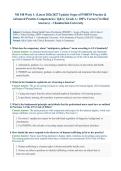 NR548&sol; NR 548 Week 1 &lpar;Latest 2026&sol;2027 Update&rpar; &vert; Complete Exam Questions with Verified Answers and Detailed Rationales &vert; Scope of PMHNP Practice & Advanced Practice Competencies &vert; A&plus; Graded &vert; Chamberlain University&NewLine;&NewLine;