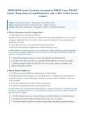 NR548&sol; NR 548 Exam 4 &lpar;Latest 2026&sol;2027 Update&rpar; &vert; Complete Exam Questions with Verified Answers and Detailed Rationales &vert; Telepsychiatry & Legal&sol;Ethical Issues in PMHNP Practice &vert; A&plus; Graded &vert; Chamberlain University&NewLine;&NewLine;