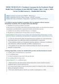 NR548&sol; NR 548 Exam 1 &lpar;Latest 2026&sol;2027 Update&rpar; &vert; Complete Exam Questions with Verified Answers and Detailed Rationales &vert; Psychiatric Assessment for the PMHNP &ndash; Role&comma; History&comma; Ethics&comma; Standards &vert; A&plus; Graded &vert; Chamberlain University&NewLine;&NewLine;