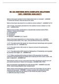 RC 324 MIDTERM WITH COMPLETE SOLUTIONS 100&percnt; VERIFIED 2026-2027&excl;&excl;