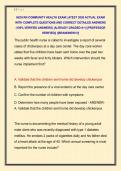 HESI RN COMMUNITY HEALTH EXAM LATEST 2026 ACTUAL EXAM &NewLine;WITH COMPLETE QUESTIONS AND CORRECT DETAILED ANSWERS &NewLine;&lpar;100&percnt; VERIFIED ANSWERS&rpar; &vert;ALREADY GRADED A&plus;&vert; &vert;&vert;PROFESSOR &NewLine;VERIFIED&vert;&vert; &vert;&vert;BRANDNEW&excl;&excl;&excl;&vert;&vert; 
