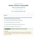 NUR 2513 &sol; NUR2513&colon; Maternal-Child Nursing Exam 1 &lpar;Latest 2026 &sol; 2027&rpar; Rasmussen