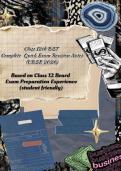 Business Studies &lpar;BST&rpar; Complete Notes & Important Questions &ndash; Class 12 CBSE 2026 Exam Preparation PDF