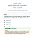 NUR 2407&sol;2407 &colon; Pharmacology Exam 1 &lpar;Latest 2026&sol;2027&rpar; Rasmussen