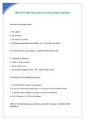 CRIS TEST 2026 Exam with accurate detailed solutions