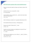RCFE Test Practice questions with accurate detailed answers
