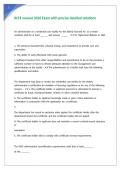 RCFE newest 2026 Exam with precise detailed solutions
