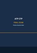 ATP CTP&NewLine;FINAL EXAM&NewLine;Practice Question Bank