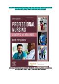 Professional Nursing&colon; Concepts and Challenges &lpar;10th Edition&rpar; &ndash; Beth Perry Black &lpar;2026&sol;2027&rpar; Test Bank &vert; Complete Exam Questions with Verified Answers