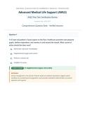 AMLS Post-Test Questions &  Verified Answers - &lpar;All Correct&rpar; Latest 2026 &sol; 2027