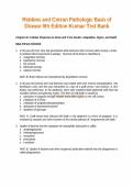 Test Bank For Robbins and Cotran Pathologic Basis of Disease 9th Edition by Vinay Kumar&comma; Abul K&period; Abbas&comma; Jon C&period; Aster