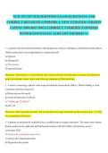 &NewLine;NUR 753&sol;753 NUR MIDTERM EXAM QUESTIONS AND CORRECT DETAILED ANSWERS A NEW UPDATED VERSION LATEST 2026-2027 100&percnt; CORRECT VERIFIED ANSWERS&rpar; WITH RATIONALES&sol; ALREADY GRADED A&plus;&NewLine;