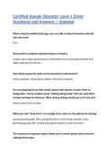 Certified Google Educator Level 1 Exam Questions and Answers &vert; Updated
